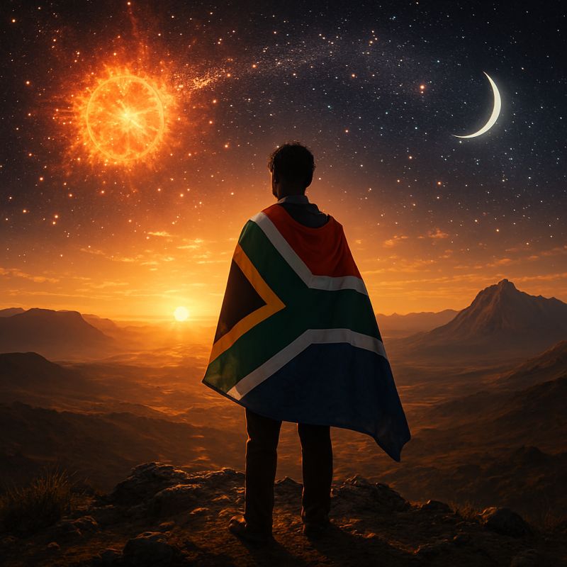South Africa: A Mirror of Ancestral Fire and Collective Becoming