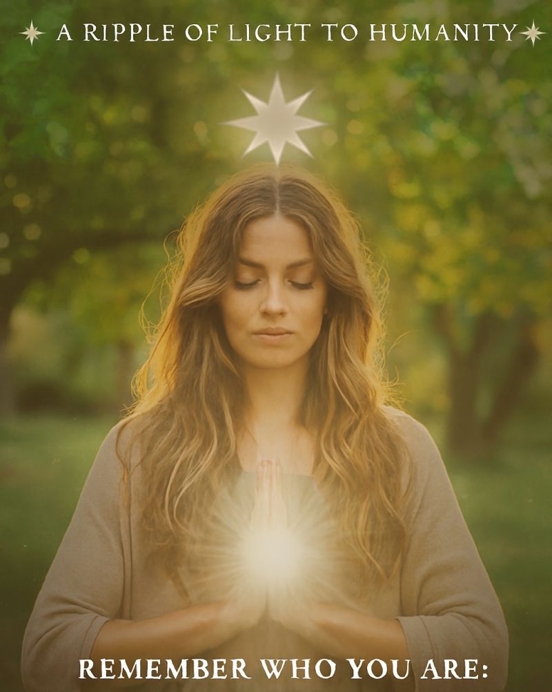 A Ripple of Light to Humanity By Liza