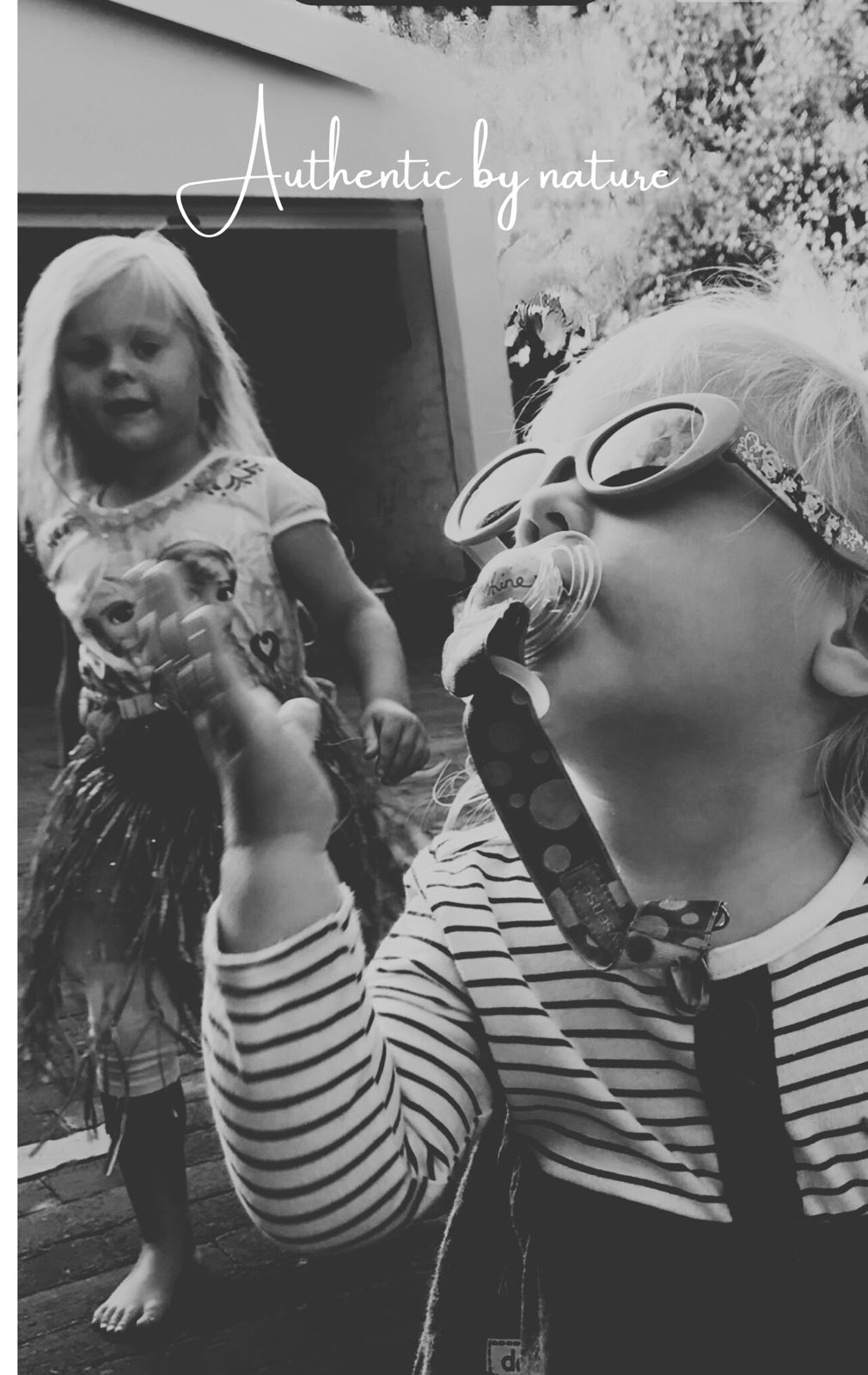 This is a photo of my girls a few years back By Liza