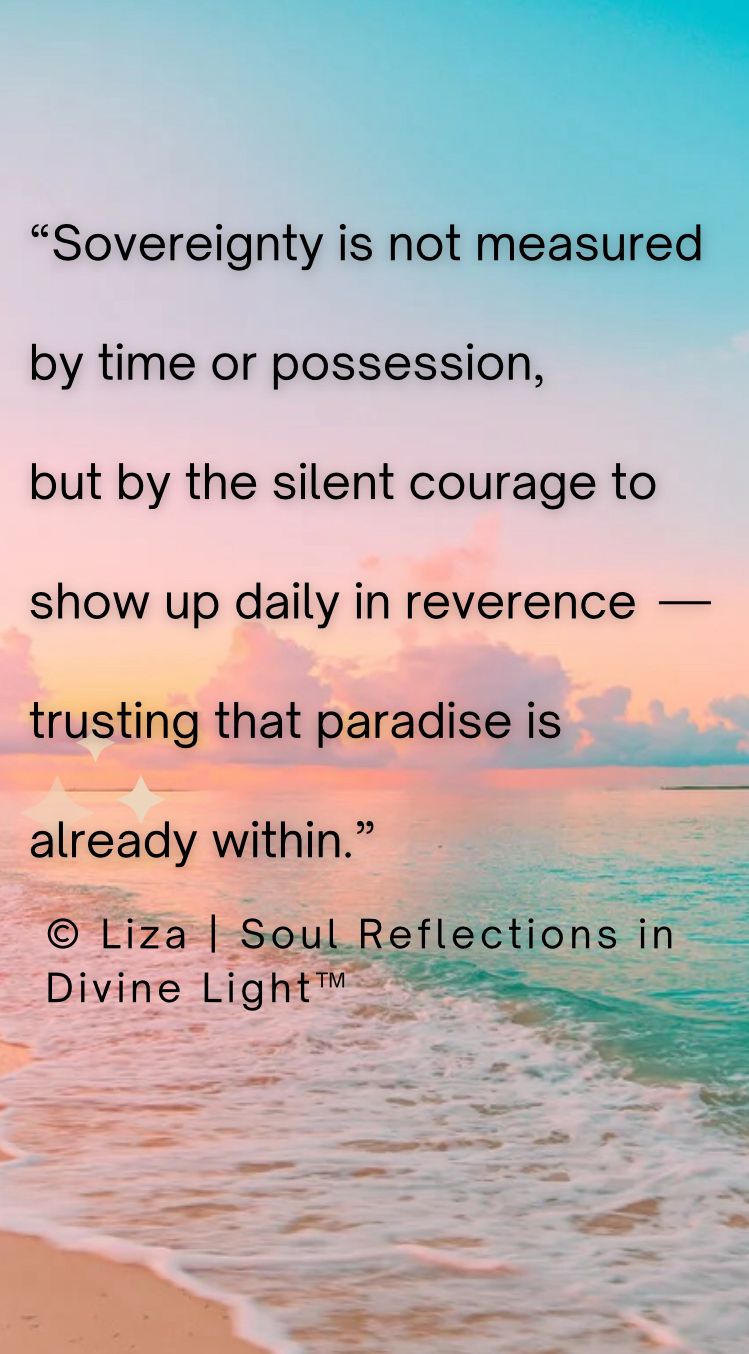 Return to Presence By Liza