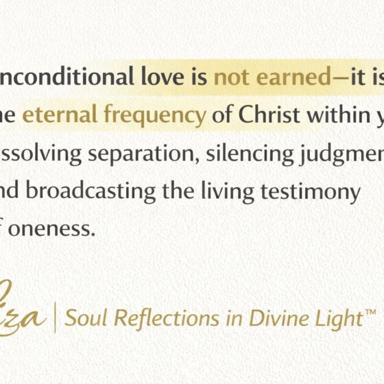 Unconditional Love as Frequency by Liza✨